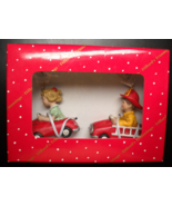 Kurt S Adler Christmas Ornament Dillard&#39;s Trimmings Kids Car Fire Engine... - $14.99