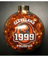 Topperscot Christmas Ornament Cleveland Browns 1999 Orange Ribbon in Cle... - $7.99