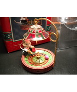 Enesco Treasury Christmas Ornaments 1992 Joy To The Whirled 4th in Casin... - $12.99
