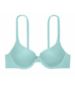 $58 34D Teal Aqua Blue VELVET SHINE Detail Body by Victorias Secret PU U... - $39.99