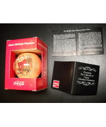 Coca Cola Classic Christmas Ornament Haddon Sundblom Santa In Original Box - $8.99