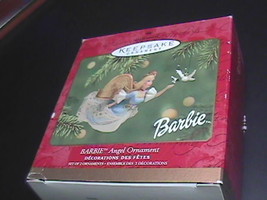 Hallmark Keepsake Ornament 2000 Barbie Angel 2-Pc Christmas Anita Marra ... - $10.99