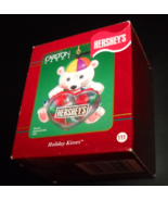 Carlton Cards Heirloom Ornament 2001 Hershey&#39;s Holiday Kisses Boxed Tiny... - $11.99