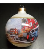 Susquehanna Glass Co Ornament 1995 New Holland Ford Major Diesel 4th in ... - $14.99