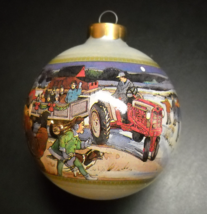 Susquehanna Glass Co Ornament 1994 New Holland Ford 901 Tractor 3rd in S... - $14.99