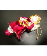 American Greetings Hanging Christmas Ornament Heavenly Angel Reds Golds ... - $11.99