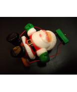 WWA Designers Collection Christmas Ornaments 1981 Swinging Santa Boxed H... - $11.99