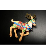 Carlton Cards Heirloom Ornament Northland Journey Prancer Boxed One of T... - $10.99