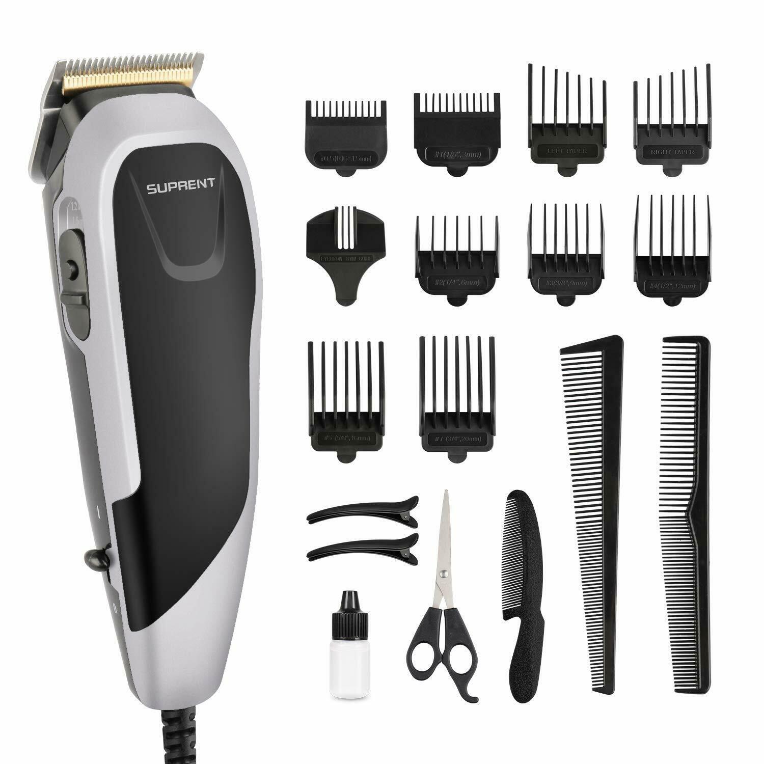 SUPRENT Corded Hair Clippers Kit - Clippers & Trimmers