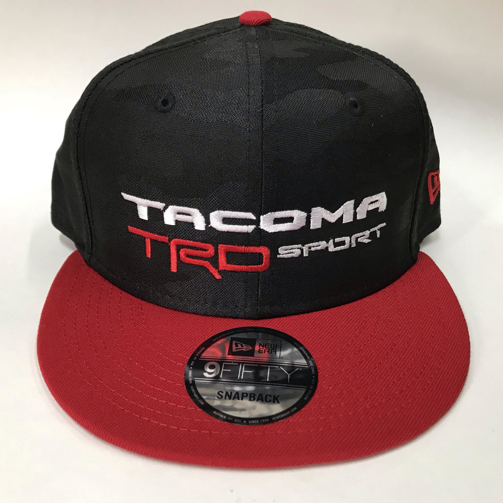 New Era 9FIFTY TOYOTA TACOMA TRD SPORT BLACK CAMO FLAT BILL SNAPBACK - Hats