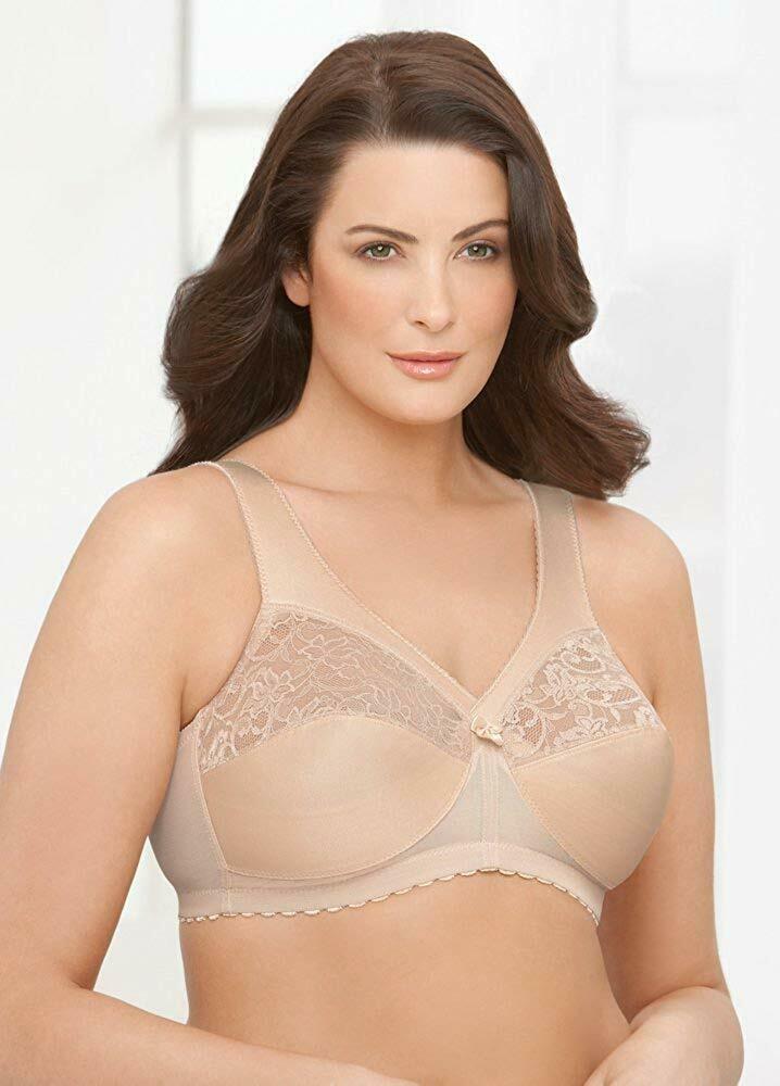GLAMORISE Blush Magic Lift Full Figure Support Bra, US 54I, UK 54G