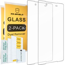 [2-pack]- for sony xperia z5 [tempered glass] screen protector with lifetime rep - $13.99