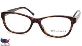 New Bvlgari 4082-B 504 Dark Havana Tortoise Eyeglasses Frame 52-16-130 B40 Italy - $141.00