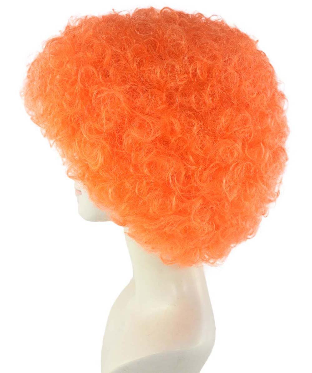Orange Afro Wig HW2653 Wigs & Facial Hair