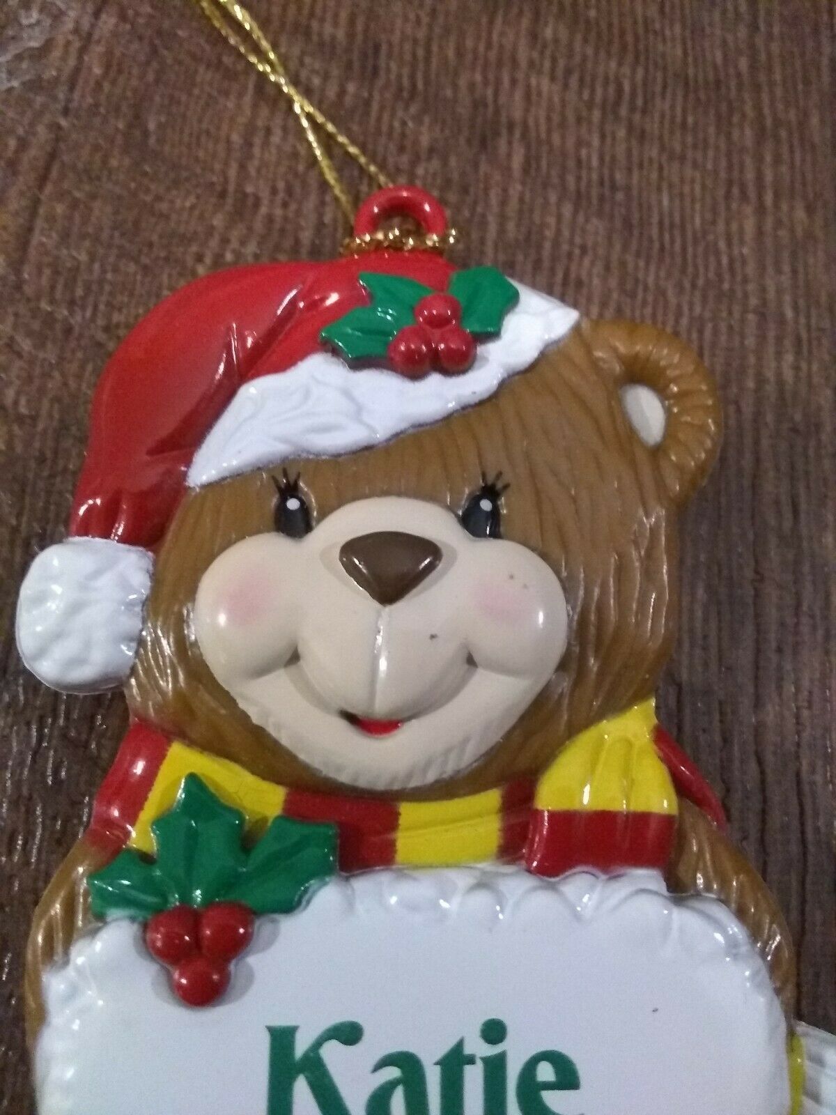 plush teddy bear christmas ornaments