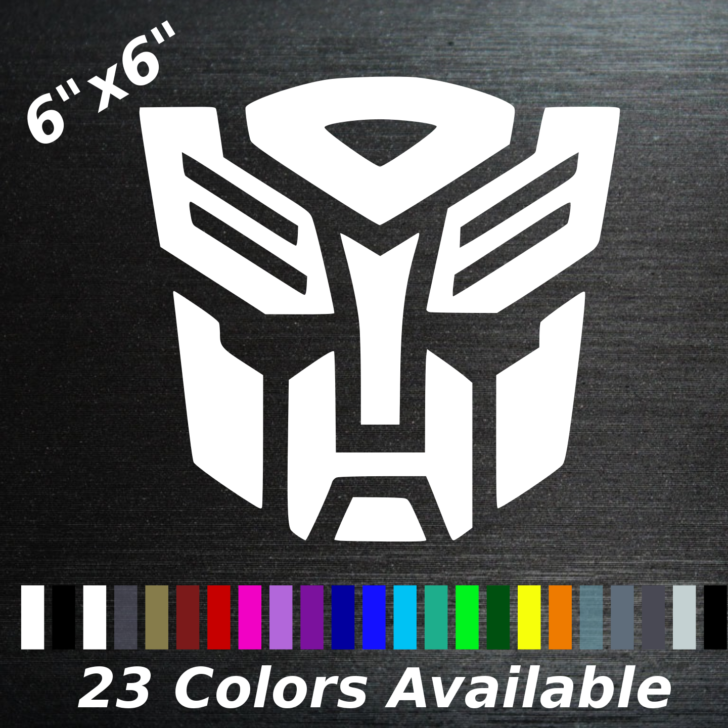 2018 Ocean G1 Cartoon style Decepticon Clear background Logo Decal In stock!