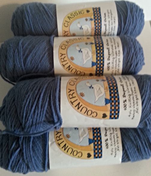 Country Classic 100 Dupont Orlon 4 Ply Knitting Worsted Weight Yarn 7