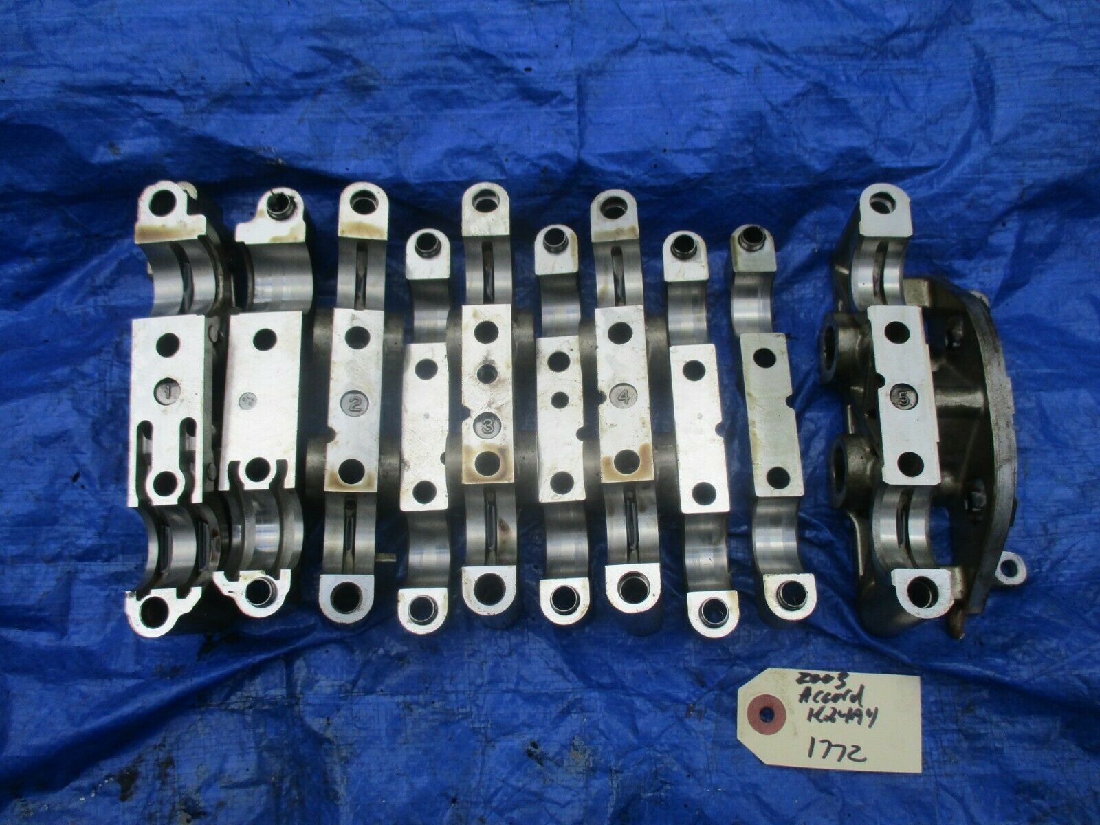 0306 Honda Accord K24A4 camshaft cam cap assembly set engine motor OEM K24 1772 Car & Truck