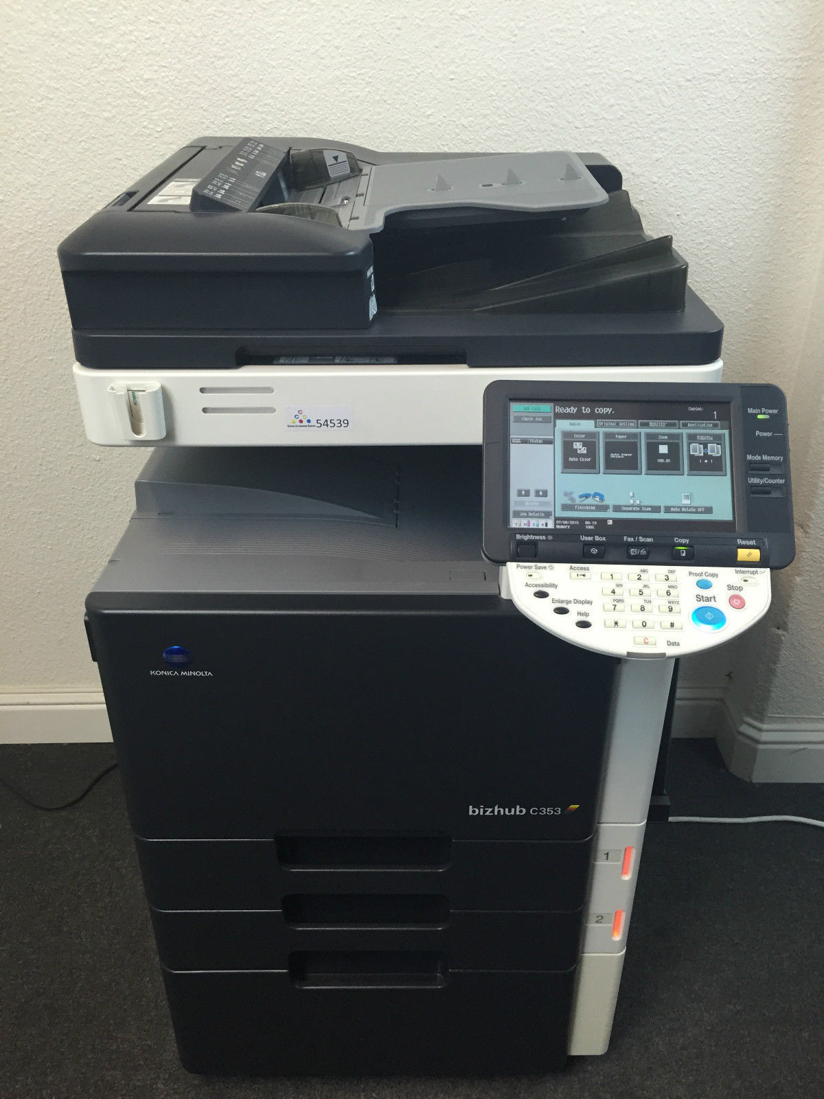 Konica Minolta Bizhub C353 Color Copier Printer Scanner USB Network
