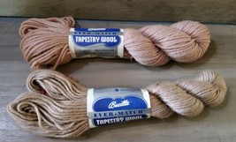 Bucilla Ever Match Tapestry 100% Wool Yarn 100 Yds Lot 2 Color 1955/2055... - $16.70