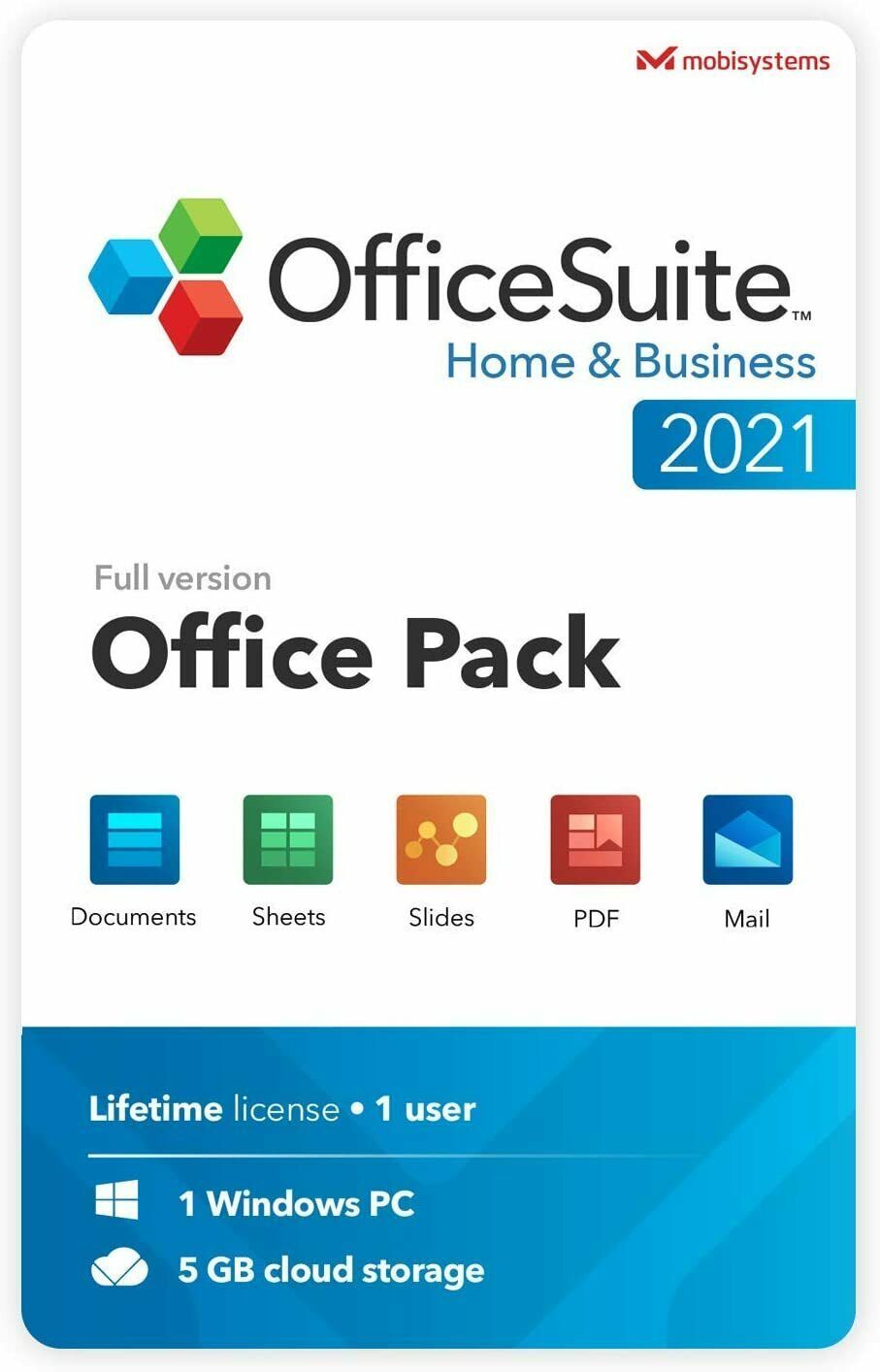 Mobisystems OfficeSuite Home & Business 2021 |Lifetime License Home and Business