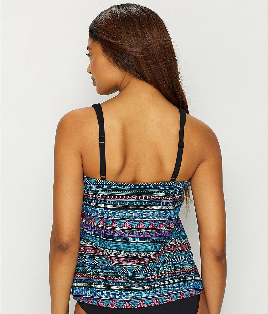 Coco Reef MULTI Santa Cruz Underwire Tankini Swim Top, US 38DD, UK 38DD