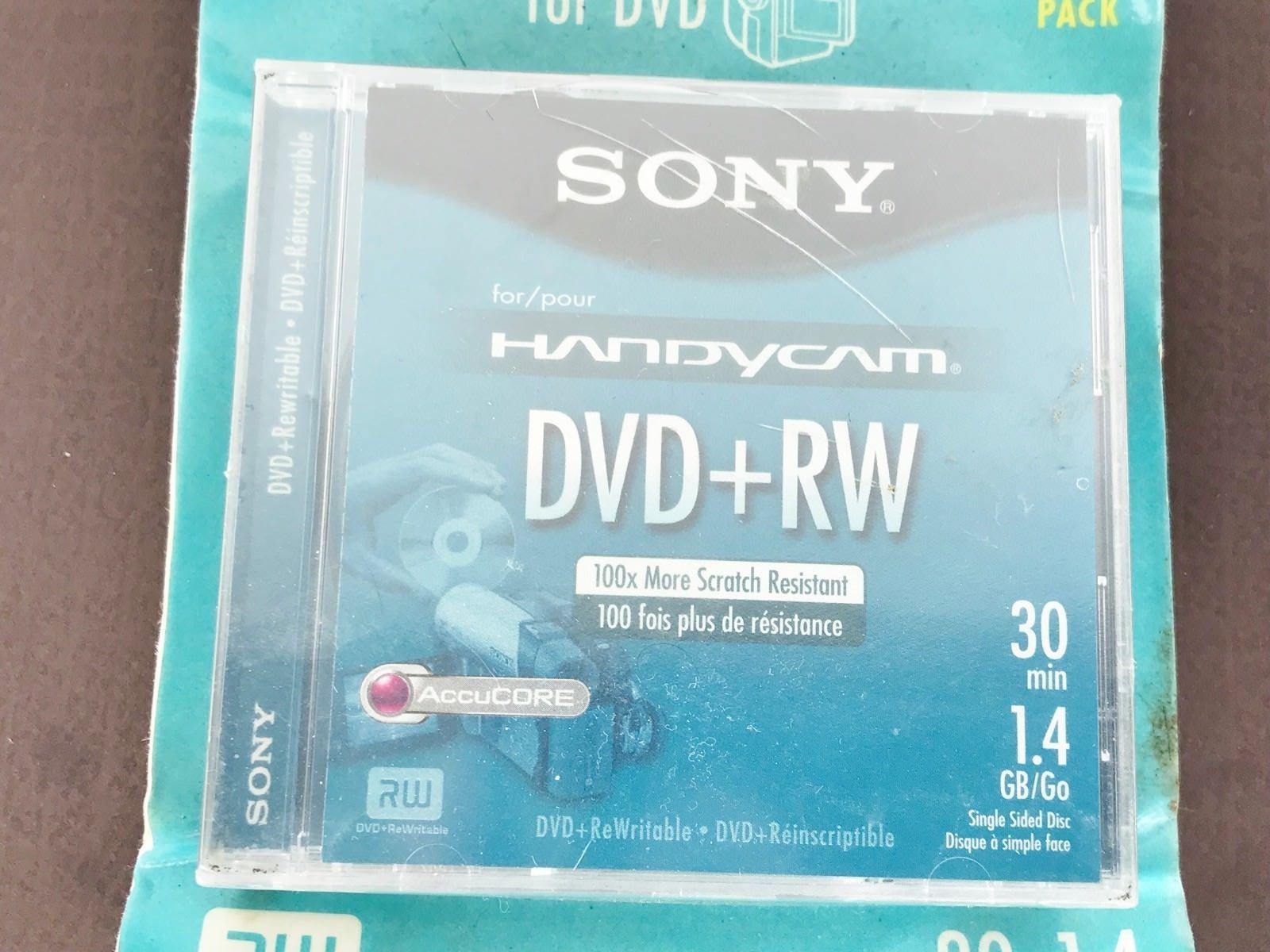 Sony Handycam Dvd Rw Discs - A B C Learn