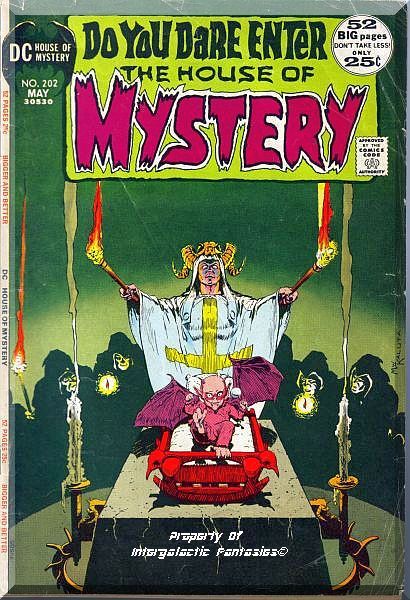 The House Of Mystery Bronze Age DC Comics Big Pages Comics Graphic Novels