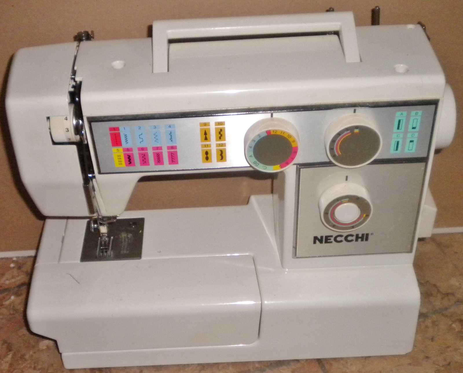 Necchi 4575 Sewing Machine Terminal Box 3 Prong Harness 3SR81