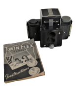 Vtg Univex TwinFlex Camera Universal Bakelite 1930&#39;s. No.00 Film W/ Inst... - $49.99