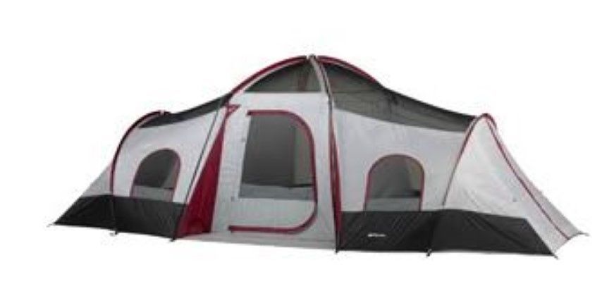 ozark trail 20 x 10 3 room tent