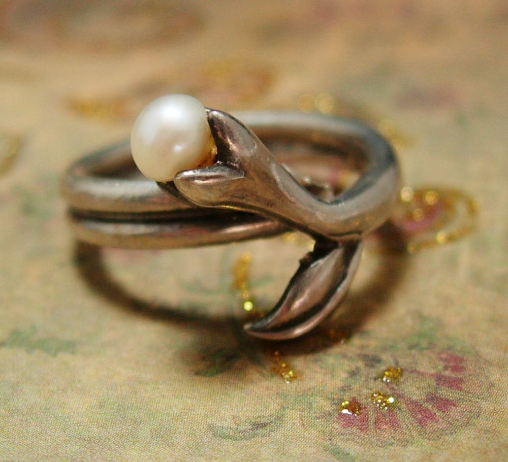 vintage art nouveau rings