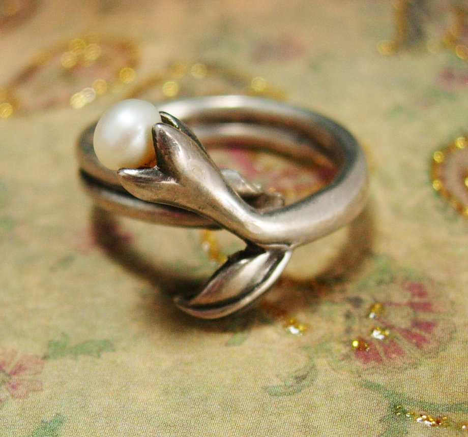 vintage art nouveau rings
