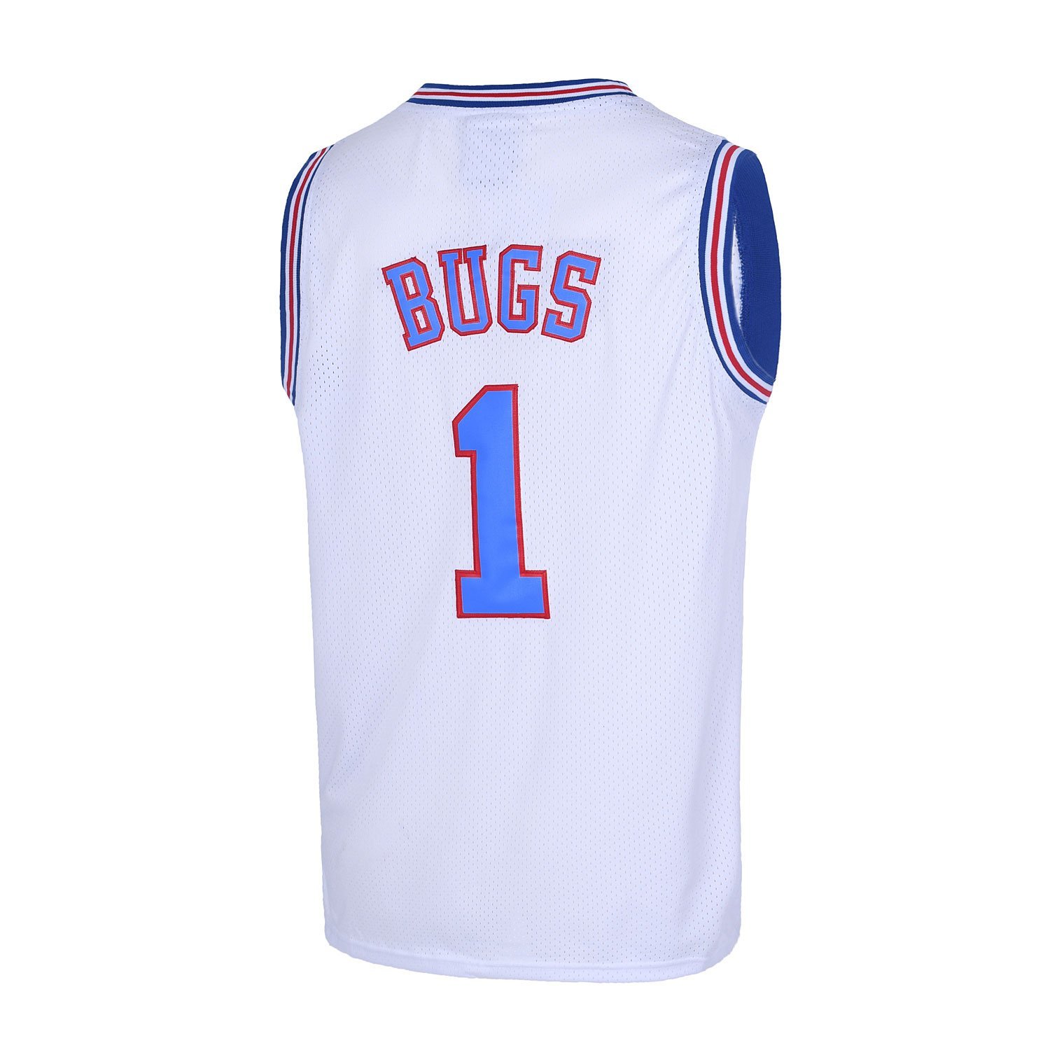 Youth Basketball Jersey #1 Moive Space Jam Jerseys Bugs Bunny Shirts ...