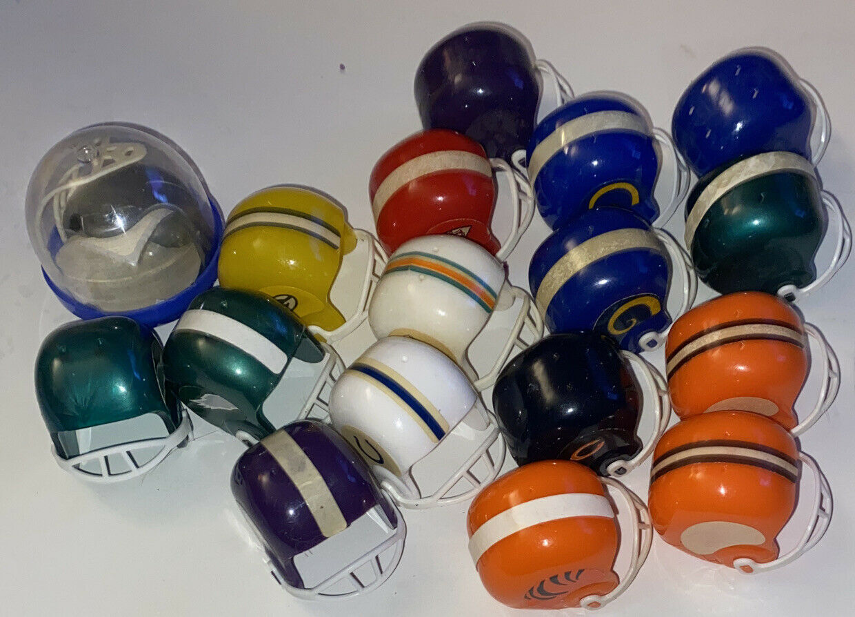 VINTAGE 80's NFL Football Helmet Mini and similar items
