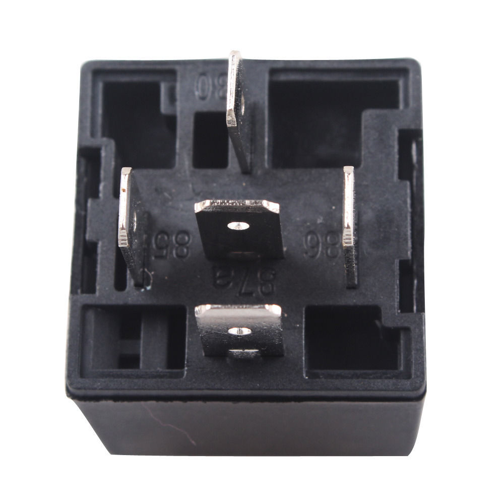10 X Universal Black Car Truck Auto 12V 40A 40 AMP SPDT Relay Relays 5 Pin 5P Switches / Controls