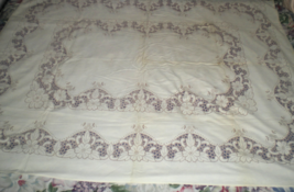 Tablecloth (56 X 48) Linen Tablecloth  - $19.00
