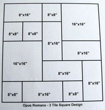 3 TILE MOLDS MAKE 100s OF 12x18 TILES @ $0.35 SQ. FT. FOR CONCRETE FLOORS WALLS image 5