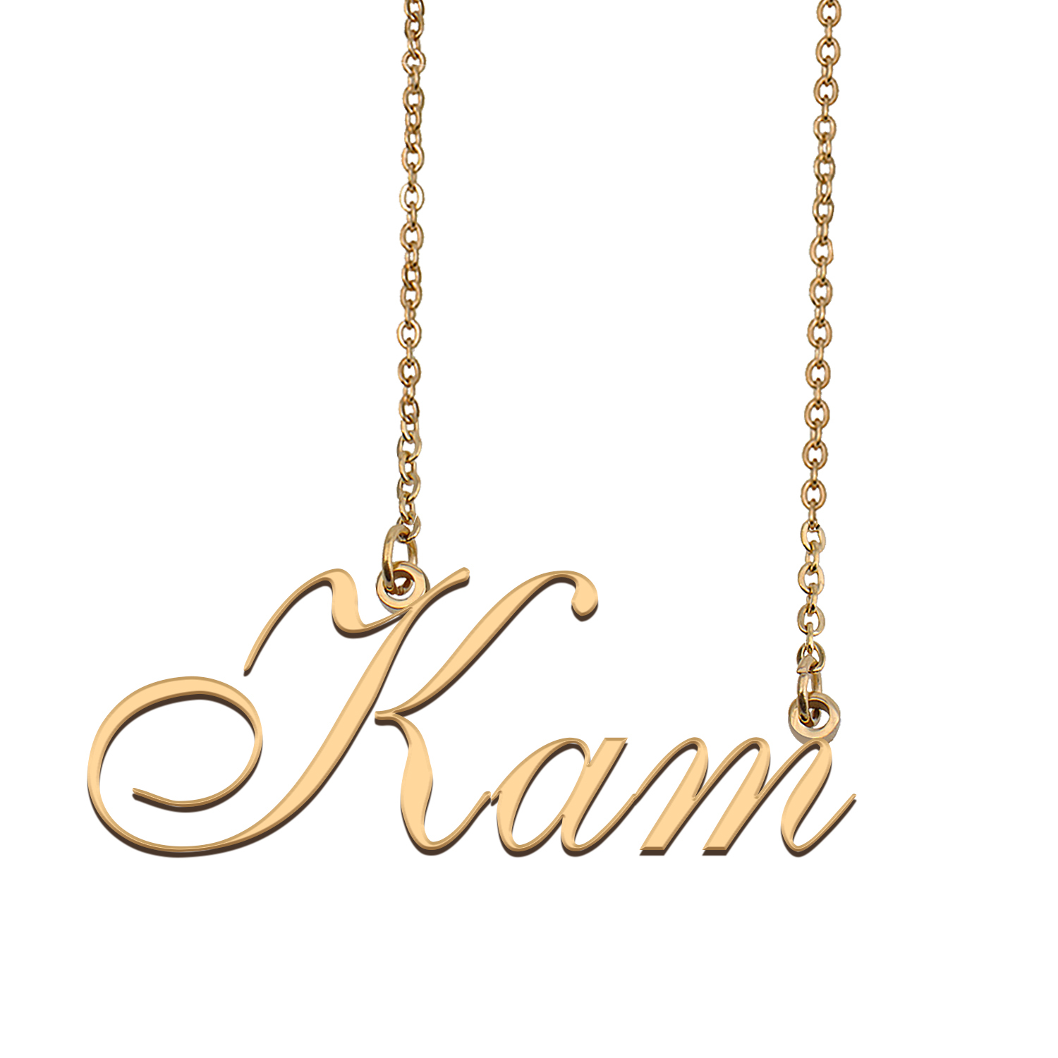 Kam Custom Name Necklace Personalized for Mother's Day Christmas Gift