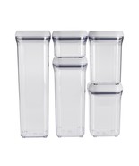 Containers Food Storge Airtight OXO Plactic Stacker Good Grips Pop Set - $65.92