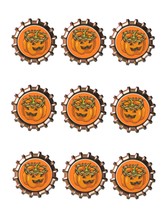 Pumpkin Bottlecap6-Download-ClipArt-ArtClip-Bottle Cap-Digital - $0.99