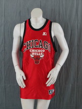 Chicago Bulls Jersey (VTG) - Screened Team Logo by Starter - Men&#39;s Size 48 - $65.00