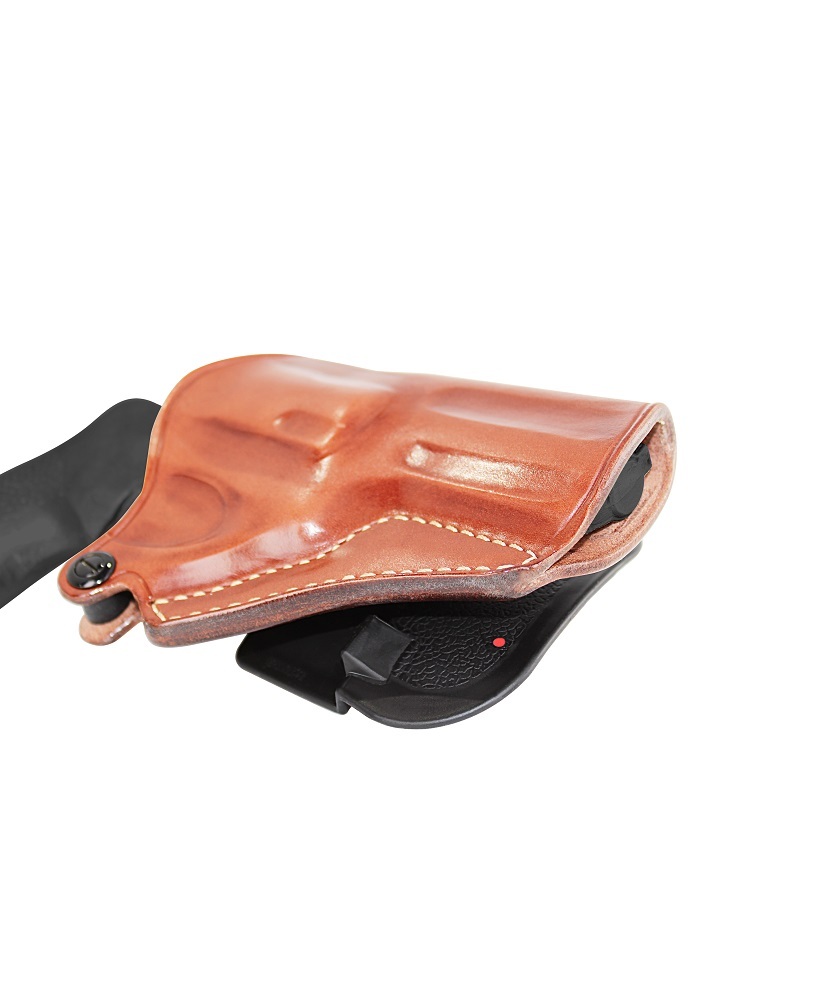 Leather Paddle Holster Fits Ruger LCRx 22LR/ 22WMR/ 38 Special 3