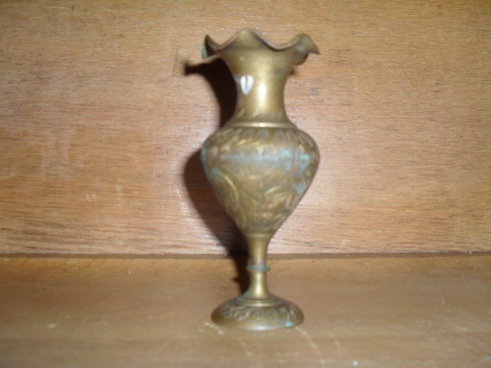 Brass Vase Antique Brass