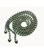 3 Bead Ball Chain for Ceiling Glass Light Fixture Shade Nickel - $10.95