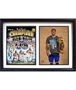  2015 NBA Champions Golden State Warriors: 12x18 Double Frame - $69.99
