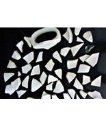 Mosaic Art Tumbled Sea Glass Ceramic Pieces - $7.50