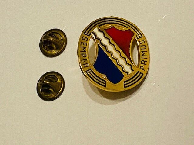 US Military US Army First 1st Infantry Regiment Insignia Pin - Semper ...