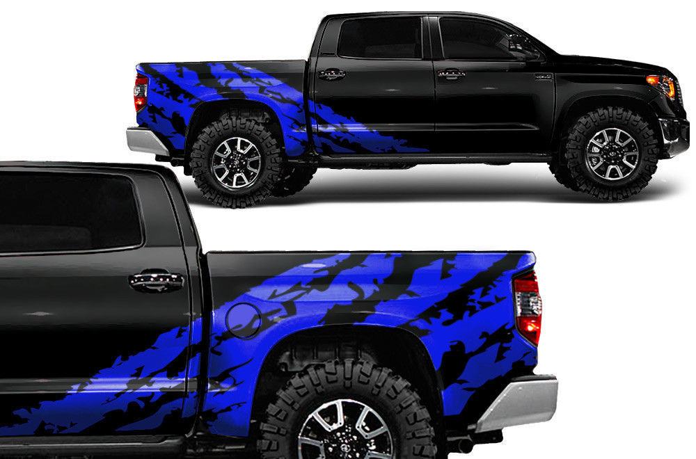 Toyota Tundra Vinyl Side Graphics – Racerx Customs 010