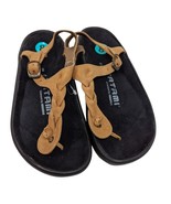 Tatami by Birkenstock Womens Sandal  Brown Braided One Strap Thong Size 8 - $159.99